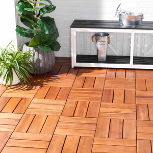 Safavieh Manila Wooden Floor Tile - Natural