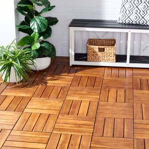 Safavieh Phuket Wooden Floor Tile - Natural