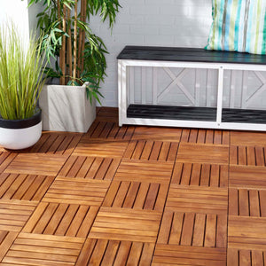Safavieh Osaka Wooden Floor Tile - Natural