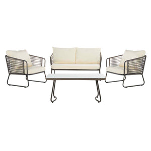 Benjin 4 Piece Living Set | Safavieh - PAT9003