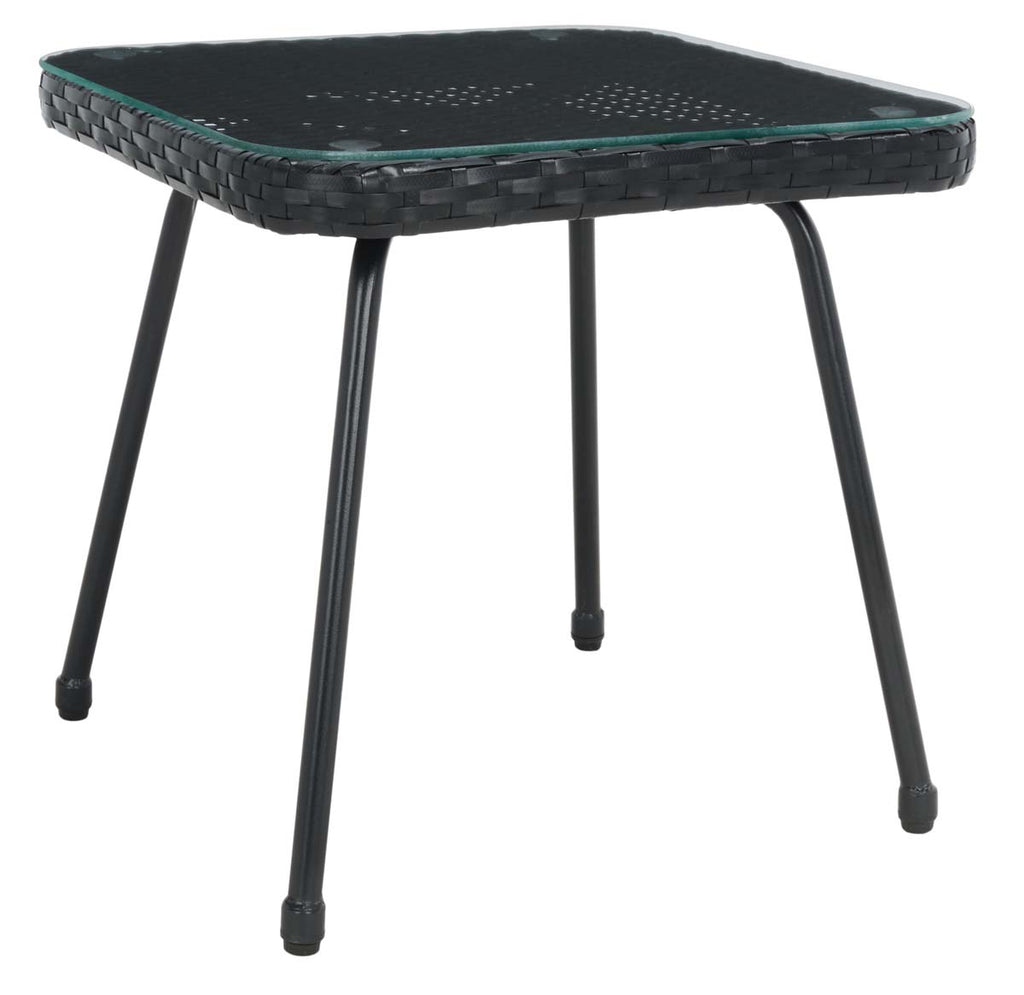 Safavieh Londyn 3Pc Lounge Set - Black / Grey