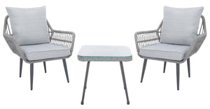 Safavieh Londyn 3Pc Lounge Set - Grey