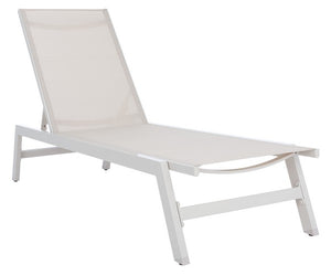 Safavieh Fionne Sunlounger - Silver / Beige