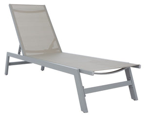 Safavieh Fionne Sunlounger - Silver / Grey