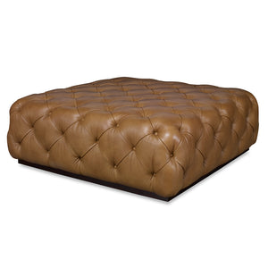 Rueben Tufted Cocktail Ottoman | Century Furniture - PLR-14903-WHEAT