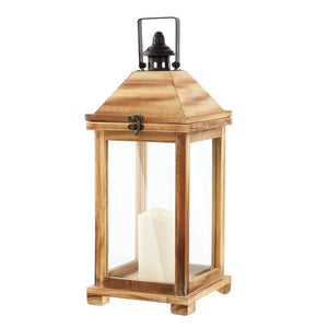 Safavieh Elida Outdoor Lantern - Brown
