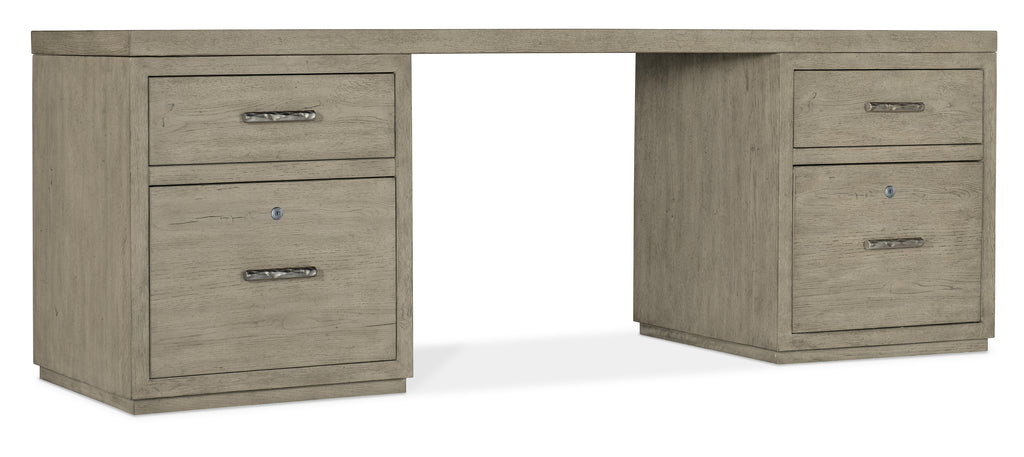 Linville Falls 84" Desk with Two Files | Hooker Furniture - 6150-10913-85