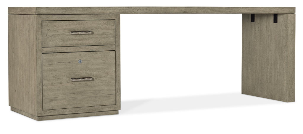 Linville Falls 84" Desk with One File | Hooker Furniture - 6150-10915-85
