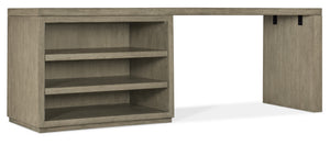 Linville Falls 84" Desk with Open Desk Cabinet | Hooker Furniture - 6150-10916-85