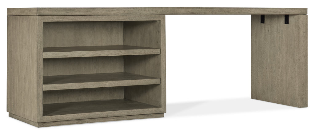 Linville Falls 84" Desk with Open Desk Cabinet | Hooker Furniture - 6150-10916-85