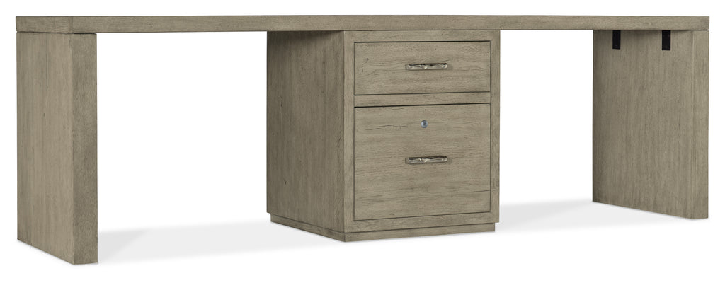 Linville Falls 96" Desk with One Centered File | Hooker Furniture - 6150-10924-85