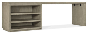 Linville Falls 96" Desk with Open Desk Cabinet | Hooker Furniture - 6150-10947-85