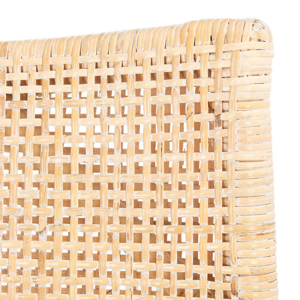 Safavieh Gianni Arm Chair - Natural White Wash