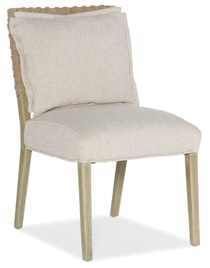 Surfrider Woven Back Side Chair | Hooker Furniture - 6015-75311-80