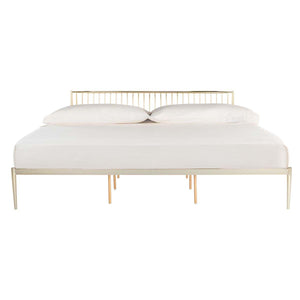 Safavieh Couture Eliza Metal Bed - Gold