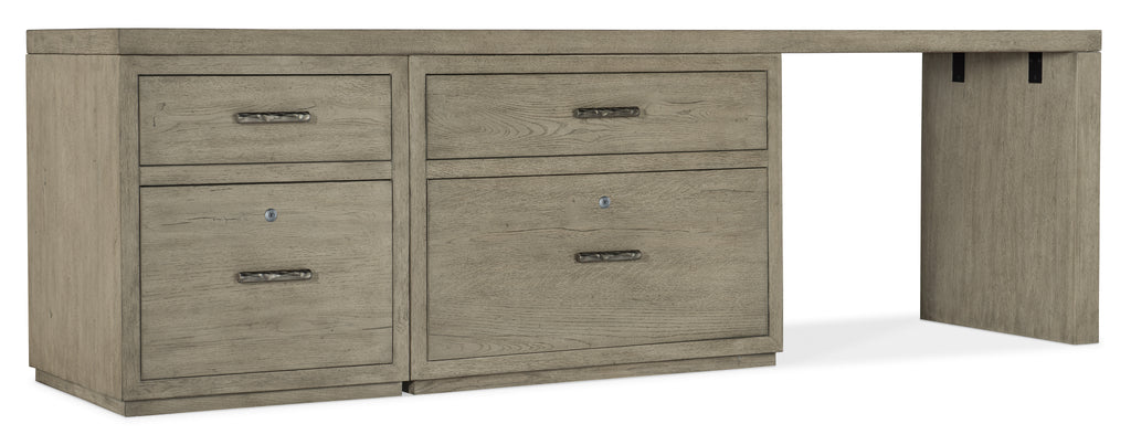 Linville Falls 96" Desk with File and Lateral File | Hooker Furniture - 6150-10928-85