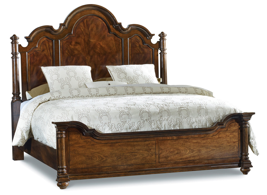 Leesburg California King Poster Bed | Hooker Furniture - 5381-90660