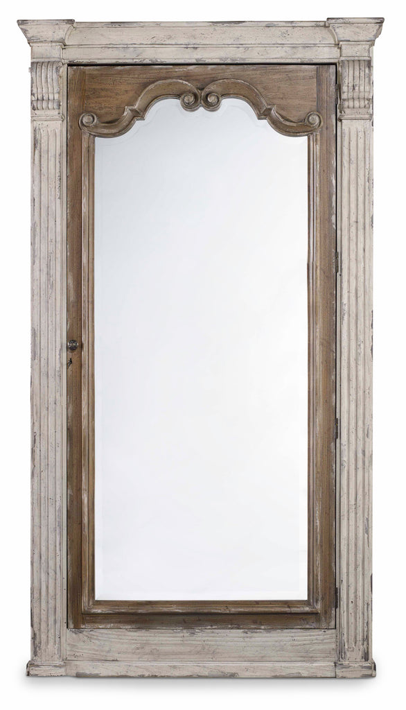Chatelet Floor Mirror w/Jewelry Armoire Storage | Hooker Furniture - 5351-50003