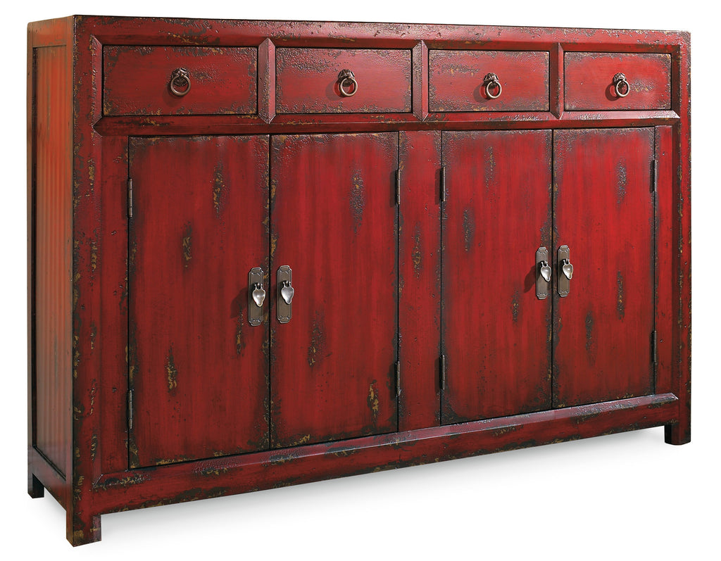 58'' Red Asian Cabinet | Hooker Furniture - 500-50-711