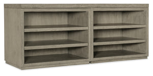 Linville Falls 72" Credenza with Two Open Desk Cabinets | Hooker Furniture - 6150-10911-85