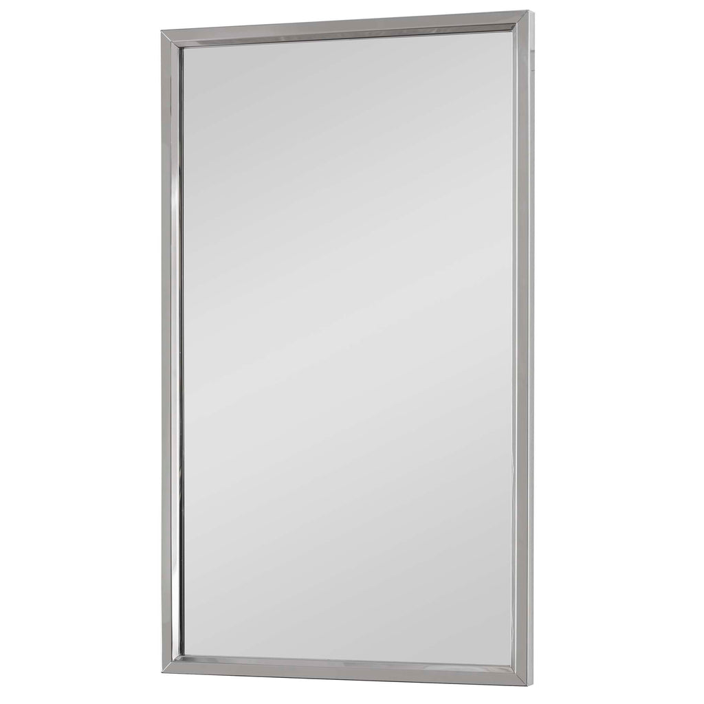 Home Decor Simple Design Mirror - Stainless Steel