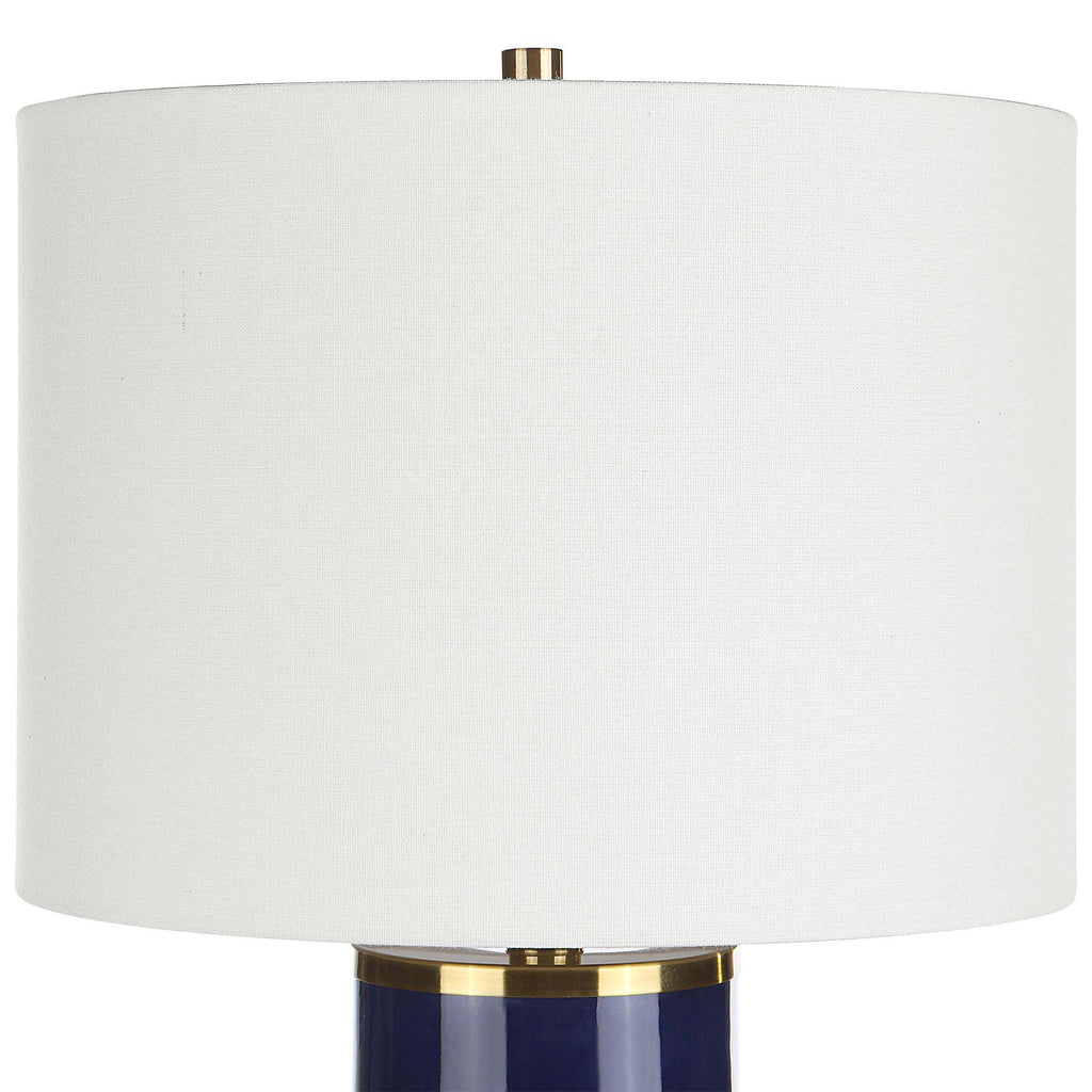 Royal Blue Home Decor Table Lamp