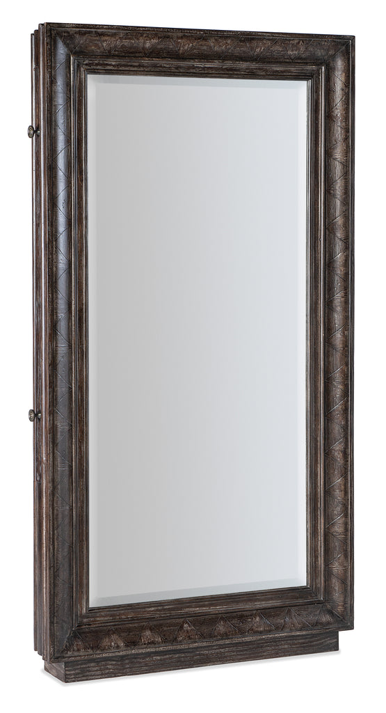 Traditions Floor Mirror w/hidden jewelry storage | Hooker Furniture - 5961-50001-89
