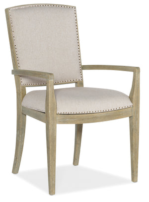 Surfrider Carved Back Arm Chair | Hooker Furniture - 6015-75401-80
