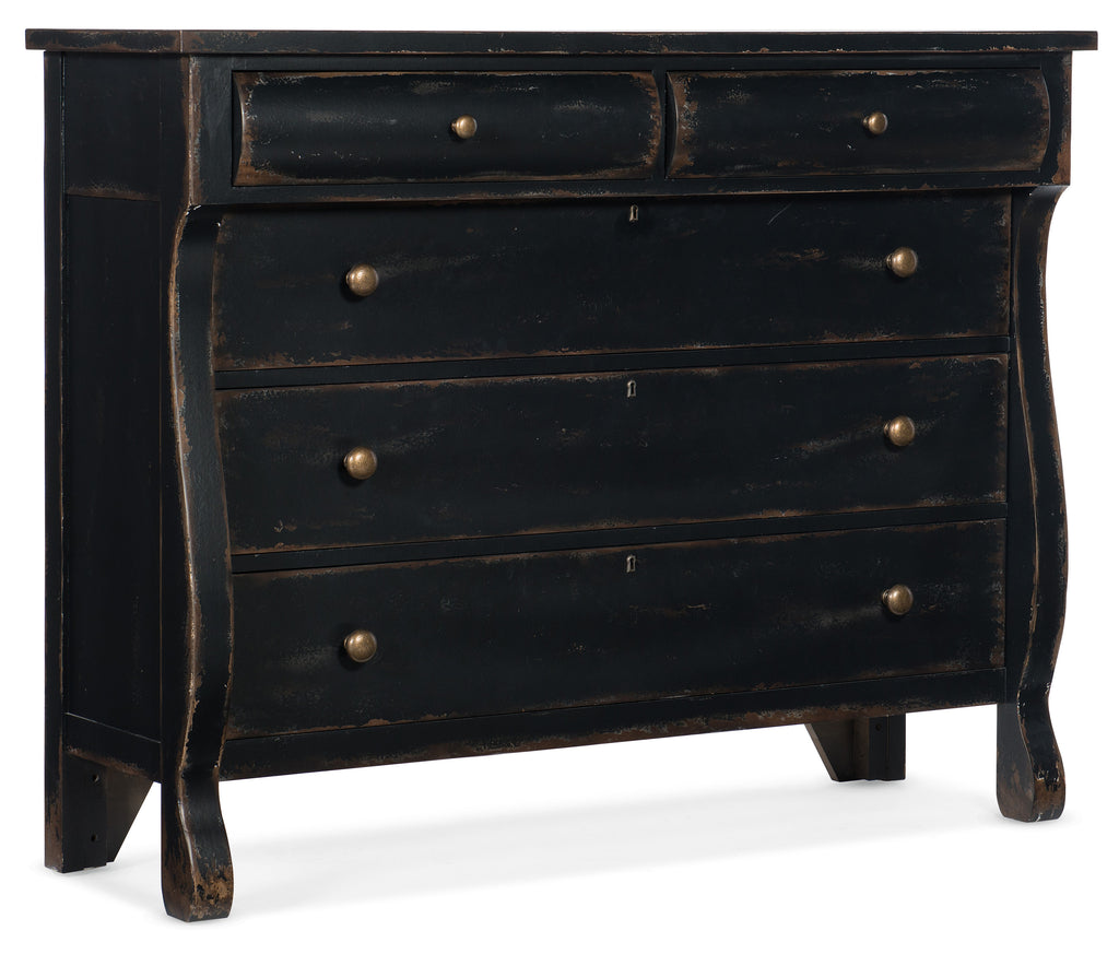 Ciao Bella Five-Drawer Bureau | Hooker Furniture - 5805-90011-99