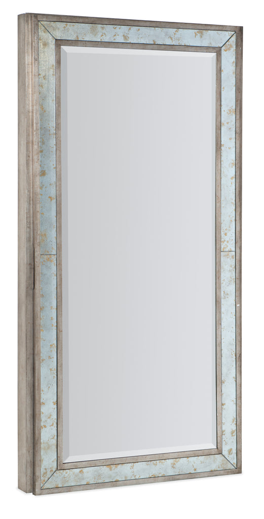 Melange McAlister Floor Mirror w/ Jewelry Storage | Hooker Furniture - 638-50539-00