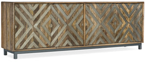 Four-Door Entertainment Console | Hooker Furniture - 5649-55486-MWD